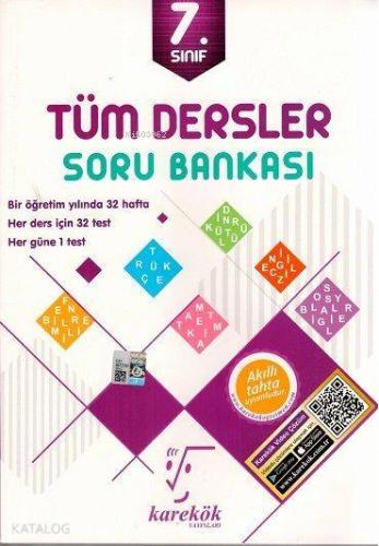 Karekök Yayınları 7. Sınıf Tüm Dersler Soru Bankası Karekök - Kitapiks