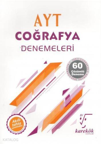 Karekök Yayınları AYT Coğrafya Denemeleri Karekök - Kitapiks.com