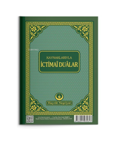 Kaynaklarıyla İctimai Dualar (Büyük Cep Boy) - Kitapiks.com