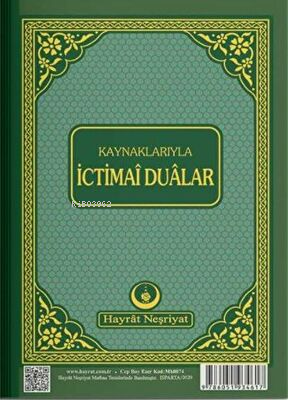 Kaynaklarıyla İctimai Dualar Çanta Boy - Kitapiks.com