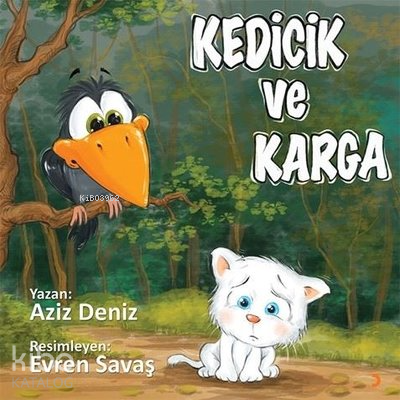 Kedicik ve Karga - Kitapiks.com