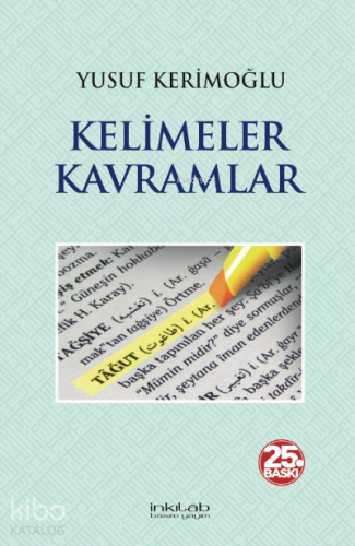 Kelimeler Kavramlar (Ciltli) - Kitapiks.com