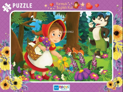 Kırmızı Başlıklı Kız Puzzle 72 Parça - Kitapiks.com