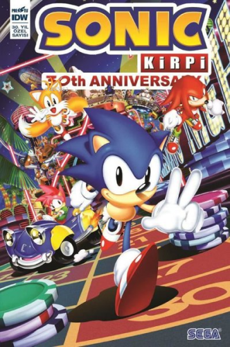 Kirpi Sonic 30.Yıl Özel - Kitapiks.com