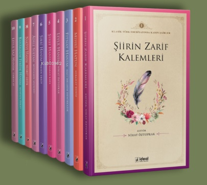 Klasik Türk Edebiyatında Kadın Şairler Serisi 10 Kitap Set - Kitapiks.