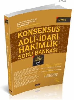 Konsensus Adli İdari Hakimlik İdari Yargılama Hukuku Soru Bankası - Ki