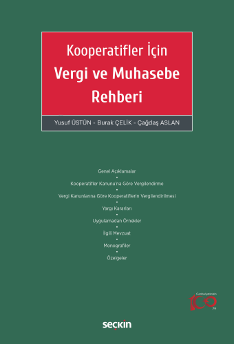 Kooperatifler İçin Vergi ve Muhasebe Rehberi - Kitapiks.com