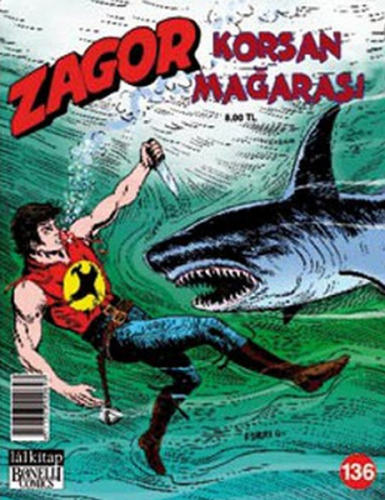 Korsan Mağarası;Zagor Sayı - 136 - Kitapiks.com