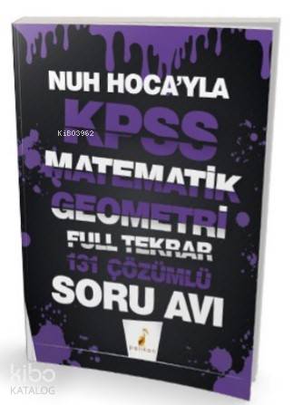 KPSS Matematik Geometri Soru Avı 131 Çözümlü Soru Full Tekrar - Kitapi