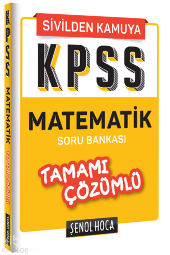 KPSS Matematik Tamamı Çözümlü Soru Bankası - Kitapiks.com
