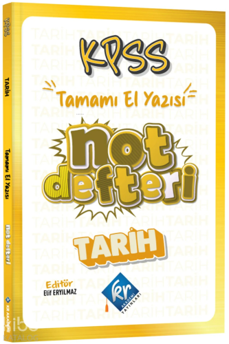 KPSS Tarih El Yazısı Konu Anlatım Defteri - Kitapiks.com