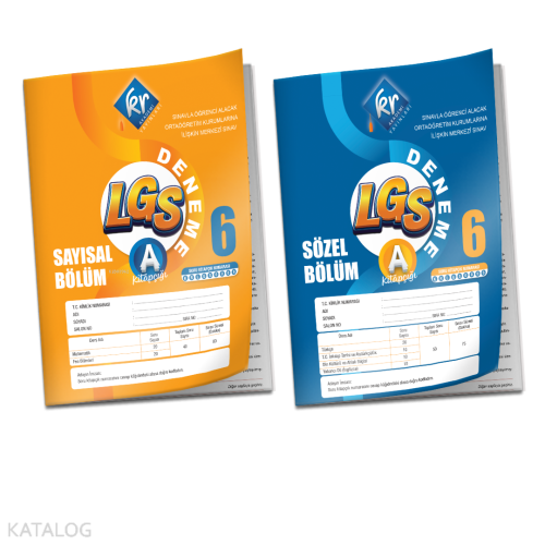 KR Akademi LGS - 6 (Türkiye Geneli) Deneme Sınavı