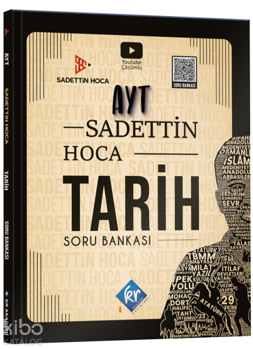 Kr Akademi Sadettin Hoca AYT Tarih Soru Bankası - Kitapiks.com