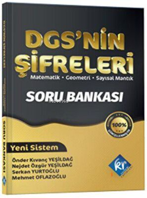 KR Akademi Yayınları 2023 DGS nin Şifreleri Soru Bankası Çözümlü - Kit