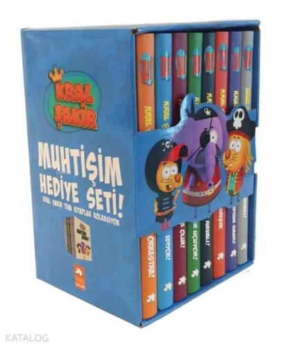 Kral Şakir'in 8 Kitaplı Muhtişim Hediye Seti