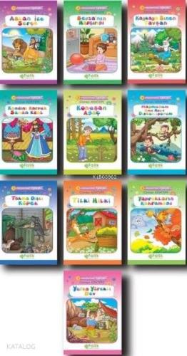 Kumbaramdaki Öyküler Mini Masallar; 10 Kitap Takım - Kitapiks.com