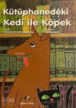 Kütüphanedeki Kedi ile Köpek - Kitapiks.com