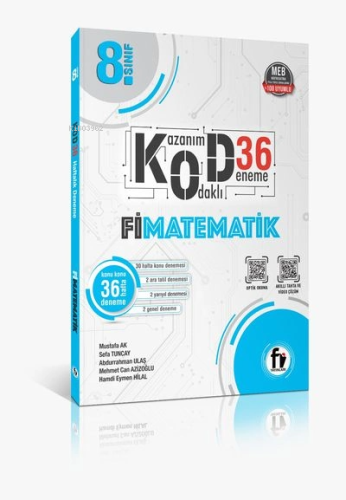 LGS 8. Sınıf Matematik Kod36 Deneme Fi Yayınları - Kitapiks.com