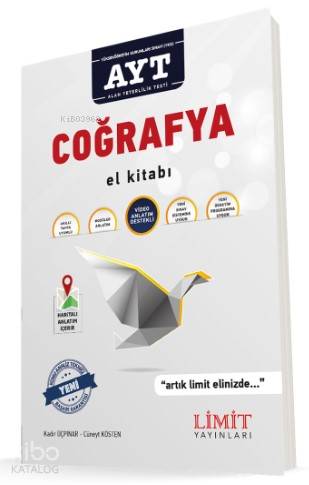 Limit Yayınları AYT Coğrafya El Kitabı Limit - Kitapiks.com