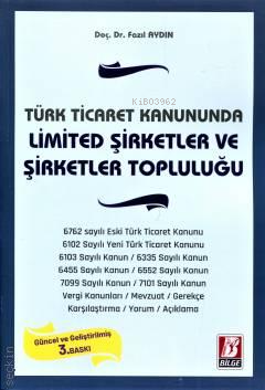 Limited Şirketler ve Şirketler Topluluğu - Kitapiks.com