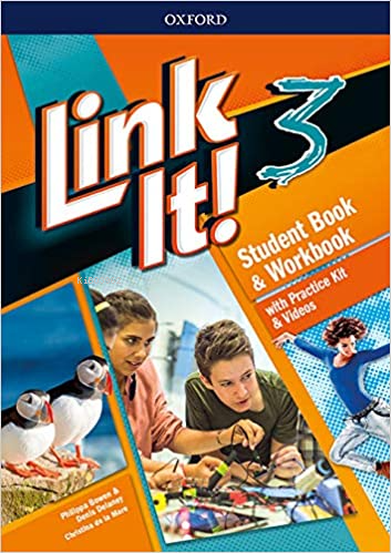 Link It! 3 Student Book & Workbook With Practice Kit & Videos - Kitapi
