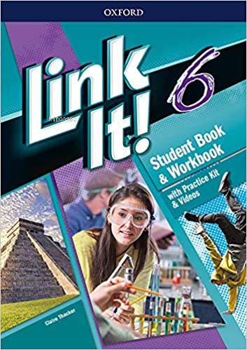 Link It! 6 Student Book & Workbook With Practice Kit & Videos - Kitapi