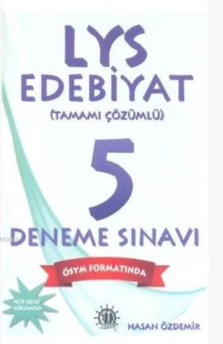 Lys Edebiyat 5 Deneme Sınavı; (Tamamı Çözümlü) - Kitapiks.com