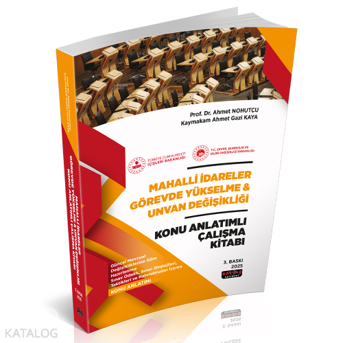 Mahalli İdareler GYS ve Unvan Değişikliği Konu Anlatımı - Kitapiks.com