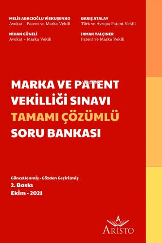 Marka ve Patent Vekilliği Sınavı Tamamı Çözümlü Soru Bankası - Kitapik