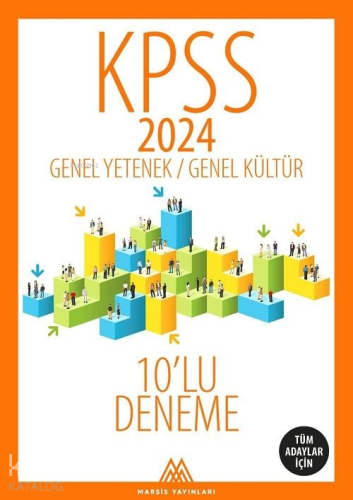 Marsis Yayınları 2024 KPSS Genel Yetenek Genel Kültür 10 Deneme - Kita