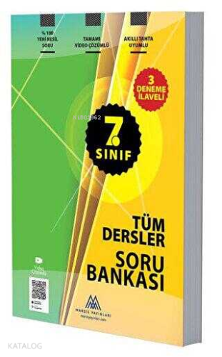 Marsis Yayınları 7. Sınıf Tüm Dersler Soru Bankası - Kitapiks.com