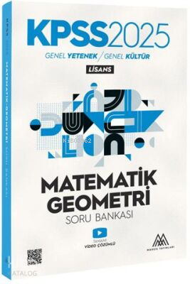 Marsis Yayınları KPSS Matematik-Geometri Soru Bankası - Kitapiks.com