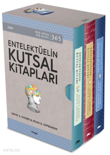 Maya Entelektüelin Kutsal Kitapları Seti (Ciltli) - 3 Kitap Kutulu - K