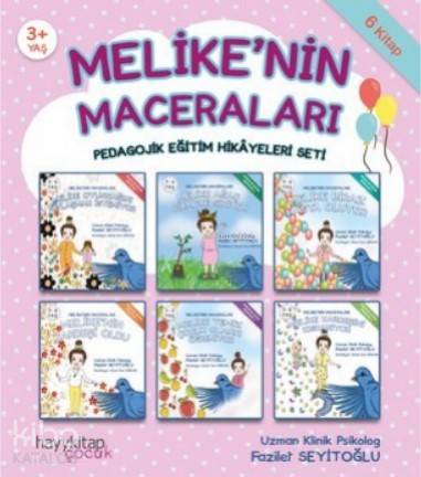 Melike'nin Maceraları 6'lı Pedagojik Eğitim Hikâyeleri Seti - Kitapiks