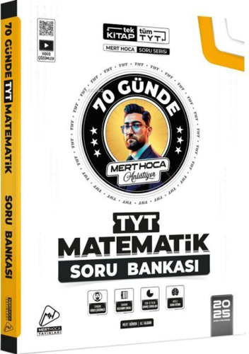 Mert Hoca Yayınları 2025 TYT 70 Günde Matematik Soru Bankası