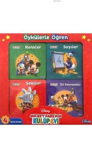 Mickey Fare'nin Kulüpevi Öykülerle Öğren (4Kitap) - Kitapiks.com