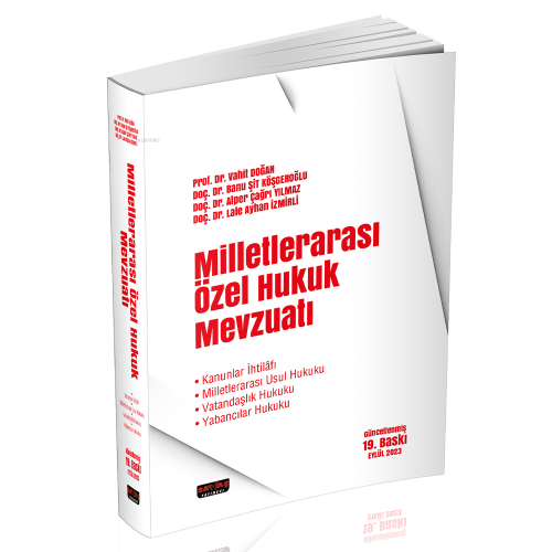 Milletlerarası Özel Hukuk Mevzuatı - Kitapiks.com