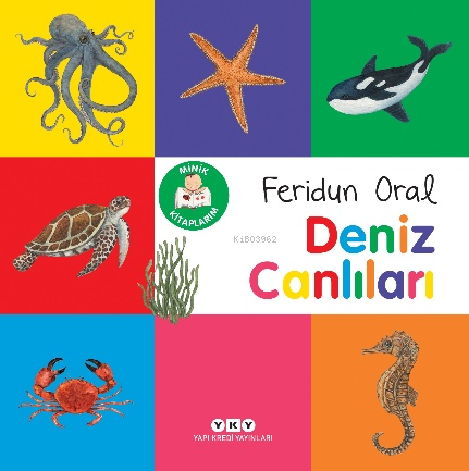 Minik Kitaplarım – Deniz Canlıları - Kitapiks.com