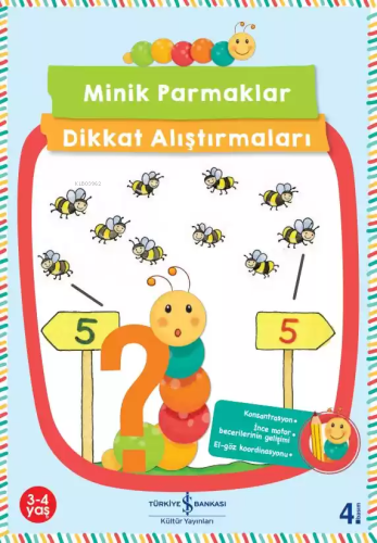 Minik Parmaklar Dikkat Alıştırmaları - Kitapiks.com