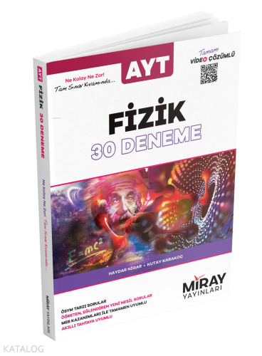 Miray AYT Fizik 30 Deneme - Kitapiks.com