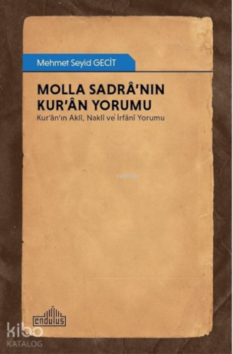 Molla Sadra'nın Kur'an Yorumu