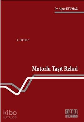 Motorlu Taşıt Rehni - Kitapiks.com