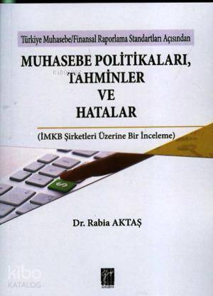 Muhasebe Politikaları, Tahminler ve Hatalar - Kitapiks.com