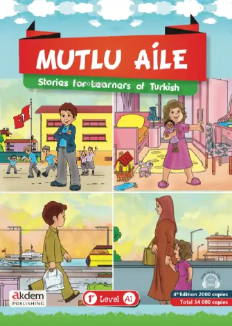 Mutlu Aile Türkçe Öğrenenler İçin Hikaye Seti - Kitapiks.com