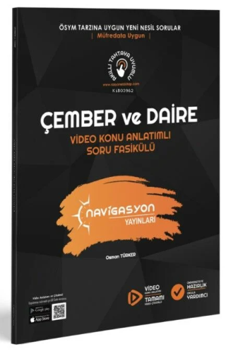 Navigasyon Yayınları Çember ve Daire Konu Anlatımlı Soru Fasikülü - Ki