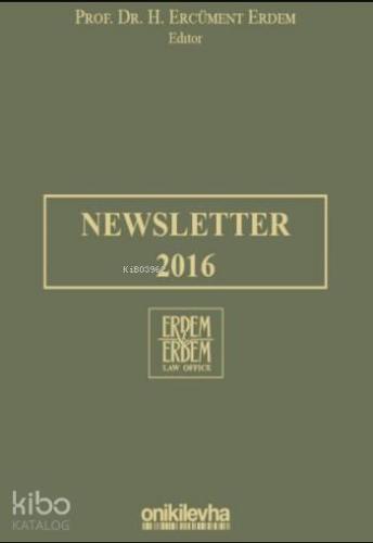 Newsletter 2016 - Kitapiks.com