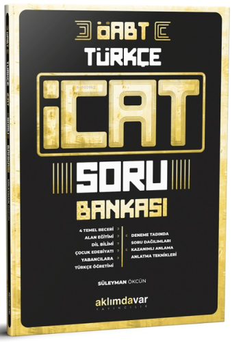 ÖABT Türkçe Öğretmenliği İcat Soru Bankası - Kitapiks.com
