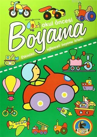 Okul Öncesi Boyama - Etkinlikli Eğlenceli Dev Boyama Kitabı (5 Kitap Takım)