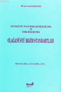 Olağanüstü Rejim Standartları - Kitapiks.com
