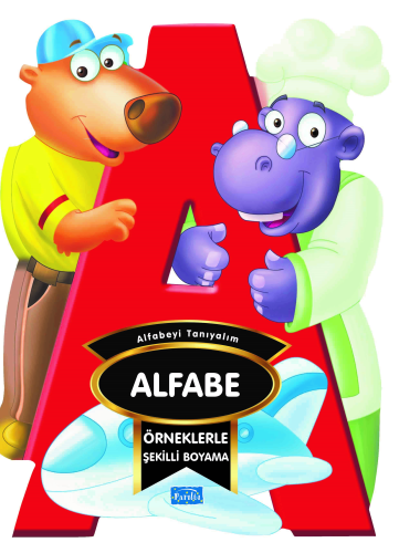 Örneklerle Şekilli Boyama – Alfabe - Kitapiks.com